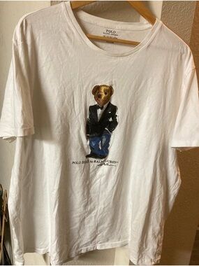 Mens Fancy Tuxedo Polo Bear T-shirt by Polo Ralph Lauren (Rare)